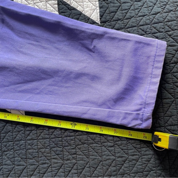 VINTAGE lavender pleated pants, women’s size 24 - Picture 8 of 8